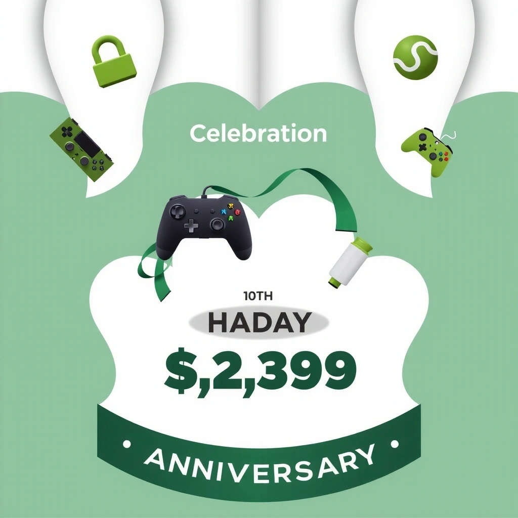 Anniversary celebration illustration